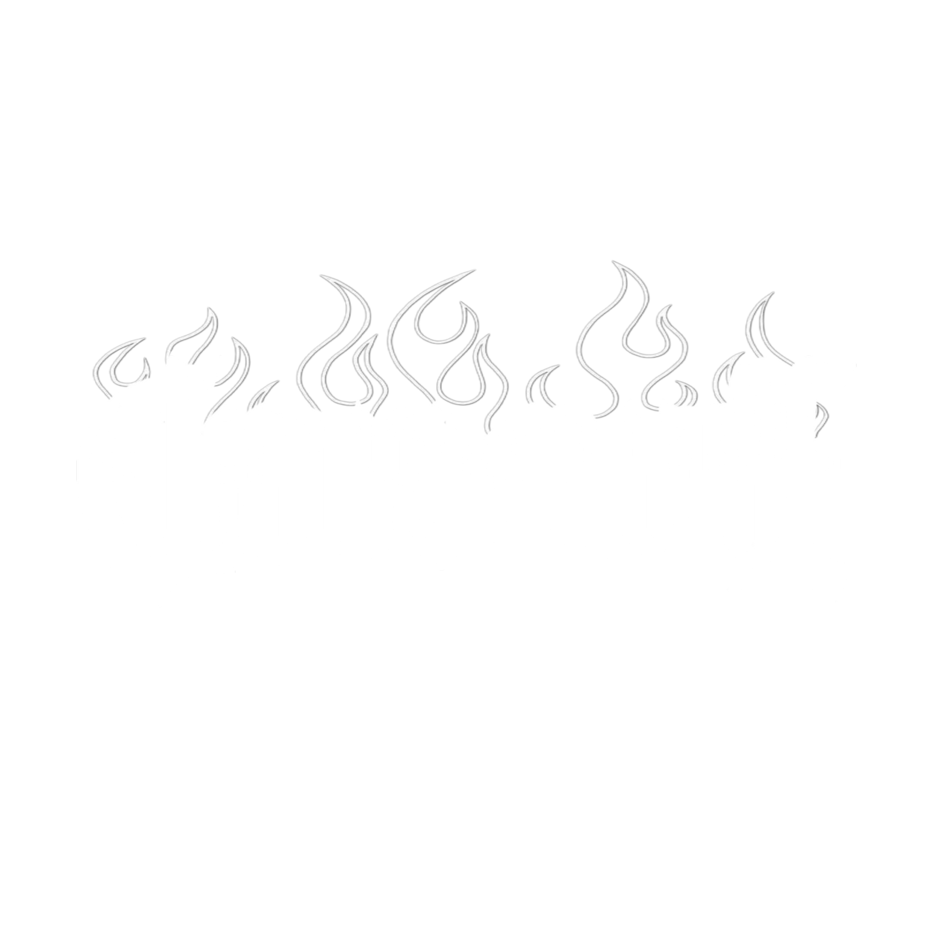 FRONT & REAR THROUGH THE FLAMES BANNER
